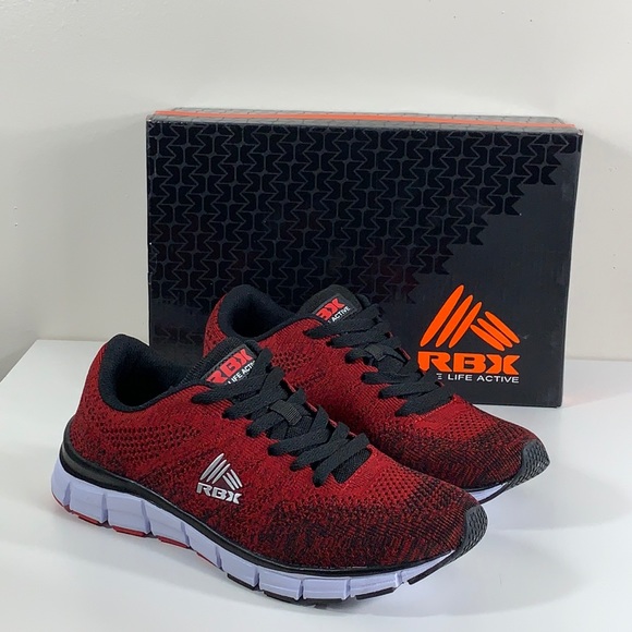 RBX Backer-GR | color: red/black/ silver sneakers - Picture 6 of 6